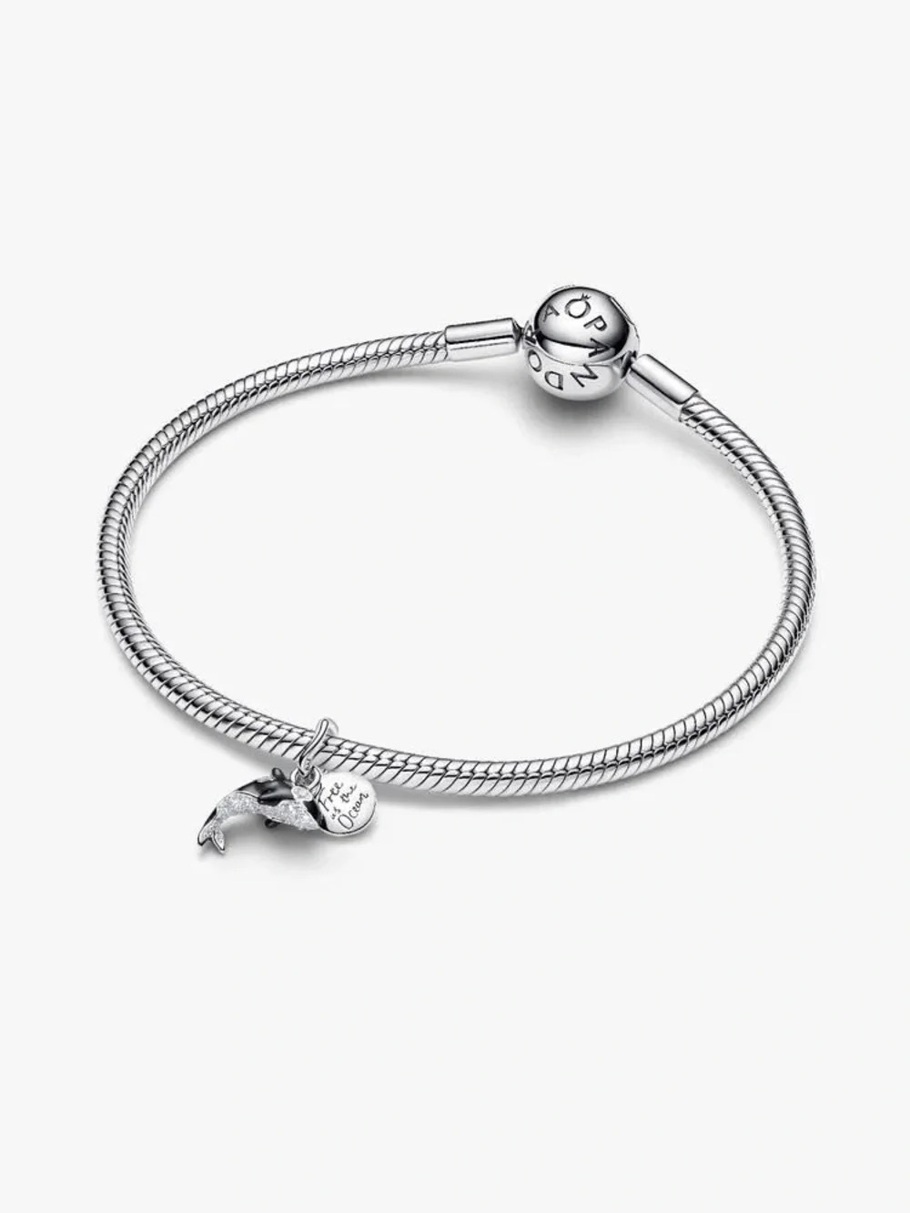 Pandora Silver Bracelet with Dolphin Charm